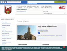 Tablet Screenshot of bip.swiebodzin.eu